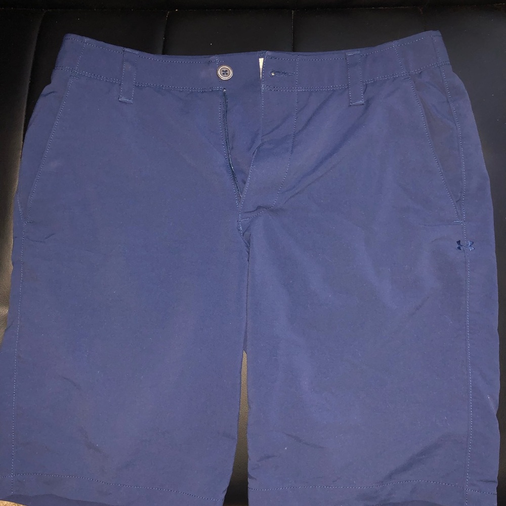 Under Armour Men’s Navy Blue Golf Shorts
